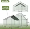 Hühnerstall 3x4x2m Hühnerhaus Kleintierstall Freilaufgehege Produktbild-Vorschau 7