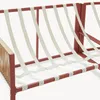 Loungeset 'Karg' Sofa mit Couchtisch Kissen Rattanoptik Rot Produktbild-Vorschau 9
