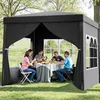 Altana Toboli 3 x 3 m w kolorze szarym z ochroną UV 50+, Podgląd zdjęcia produktu 2