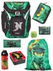 Lego Ninjago Schulranzen Set EXPLORER Golden Power 8-teilig Produktbild-Vorschau 1