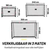 Dunlop Voetbaldoel - Voetbal Goal 300 x 200 x 120 cm - Productafbeelding-voorbeeld 3