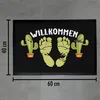 Trendation - Willkommen Fußmatte Grafik Schmutzfangmatte Produktbild-Vorschau 4