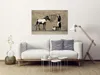 Italienischer Leinwand Leinwandbild - Banksy: Washing Zebra Produktbild-Vorschau 4