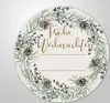 24x hochwertige Etiketten "Frohe Weihnachten" rund hohe Produktbild-Vorschau 1