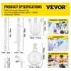 VEVOR Set di vetreria da laboratorio da 32 pezzi con 24/40 Anteprima dell’immagine prodotto 7