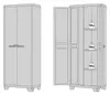 KETER Stilo Utility Aufbewahrungsschrank - Grau 9722 Produktbild-Vorschau 11