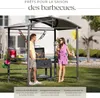 Pavilon na grilování Asado 2,4x1,5x2,34 m - šedý Náhled obrázku produktu 22