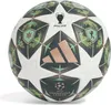A close-up, studio shot of a soccer ball. Produktbild-Vorschau