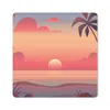MuchoWow® Mauspad Mousepad Sonne - Meer - Strand - Palme Produktbild-Vorschau 1