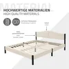 ML-Design Polsterbett 160x200 cm Beige Doppelbett mit Produktbild-Vorschau 6