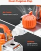 SucceBuy Vakuumpumpe, 3,5 CFM 99 L/min, 1-stufig, 180 W, Produktbild-Vorschau 5