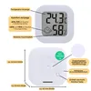 4Pcs Digital Thermo-Hygrometer Thermometer Luftfeuchtigkeit Produktbild-Vorschau 4