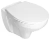 TAURUS Hänge-WC 36x54,5cm, Weiß Produktbild-Vorschau 1