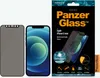 Product packaging and a representation of the screen protector on a phone. Voir les images du produit