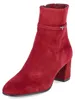 Stivaletti da donna Tamaris, colore rosso, in pelle Anteprima dell’immagine prodotto 2