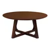 Couchtisch >Hellerup< in Braun, Nussbaum - 75x36x75cm Produktbild-Vorschau 3