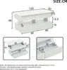 Sweiko 120 x 50 x 46 cm Anhebbarer CouchtischSofatisch mit Produktbild-Vorschau 10