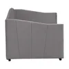 Side view of a gray sofa bed. Náhľad obrázku produktu