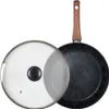 Vilde | Patelnia ze szklaną pokrywką Ø 28 cm - Aluminium - Podgląd zdjęcia produktu 4