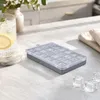 WELLHAUS: Molde de silicona para cubitos de hielo con tapa, Vista previa de la imagen del producto 2
