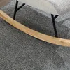 Merax Schaukelstuhl Relaxsessel mit Fußhocker, Patchwork Produktbild-Vorschau 9