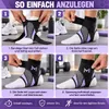 Verstellbare Knöchelbandage Unisex für Laufen Fußball Sport Produktbild-Vorschau 5
