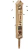 Relaxdays Alberghetto per insetti con supporto, in legno, Anteprima dell’immagine prodotto 1