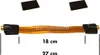 Flachband SAT Koaxial Kabel Tür Fensterdurchführungskabel Produktbild-Vorschau 3