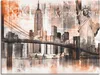 ARTland Leinwandbild New York Skyline Collage V Größe: Produktbild-Vorschau 1