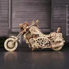 Puzzle 3D Motocicleta cruiser, ROKR, Lemn, 420 Piese Podgląd zdjęcia produktu 19