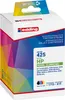 The image shows the retail packaging of an Edding brand remanufactured inkjet cartridge. Anteprima dell’immagine prodotto