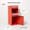 SMART PARCEL BOX™ Großer Paketbriefkasten, Entnahme hinten Produktbild-Vorschau 9