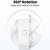 Mini USB Ventilator,Tragbarer Tischventilator mit 360° Produktbild-Vorschau 2