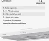 Klarstein Contempo 90 Hotte Aspirante, 90cm Hotte Cuisine Voir les images du produit 6