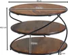 Table basse « Raichur » composée de plateaux : bois massif Voir les images du produit 4