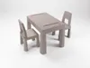 Teggi Kindertisch Set 3-in-1 Stone Zwei Stühle TI-011-177 Produktbild-Vorschau 2