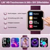 Smartwatch Damen mit Telefonfunktion, 1,85" HD Fitness Produktbild-Vorschau 7