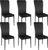 lot de 6 chaises de salle à manger Chaise rembourrée Chaise Voir les images du produit 1