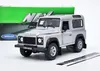 Modèle réduit Welly 1:24 Landrover Defender argent Voir les images du produit 1