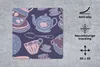 MuchoWow® Mauspad Mousepad Muster - Tee - Tasse - Teekanne Produktbild-Vorschau 2