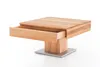 Zeitloser Couchtisch ELIAS Kernbuche Massiv geölt 75x75 cm Produktbild-Vorschau 2