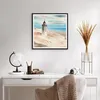 Gerahmtes Poster - Schwarzer Rahmen - Laterne Meer Bild - Produktbild-Vorschau 6