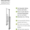 WENKO Klapp Tritt Leiter Haushalts Leiter Küchen Anti Produktbild-Vorschau 4