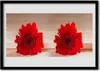 Bild 100x70 MDF-Rahmen Wandkunst Blumen Pflanzen Produktbild-Vorschau 1
