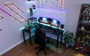 SyberDesk Gaming Pro LED Eckschreibtisch 197 x 132 cm mit Produktbild-Vorschau 3