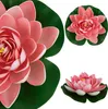 Ninfea Artificiale Fiore di Loto Galleggiante Per Acqua Anteprima dell’immagine prodotto 1
