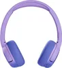A pair of purple and blue headphones shown from a top-down perspective against a white background. Anteprima dell’immagine prodotto