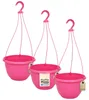MePla - 3 Stück Ampel Orion ø 25 cm pink Produktbild-Vorschau 2