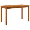 A wooden garden table on a white background. Náhled obrázku produktu