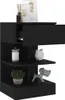vidaXL Noční stolek černý 40x35x65 cm Dřevěný materiál Náhled obrázku produktu 6